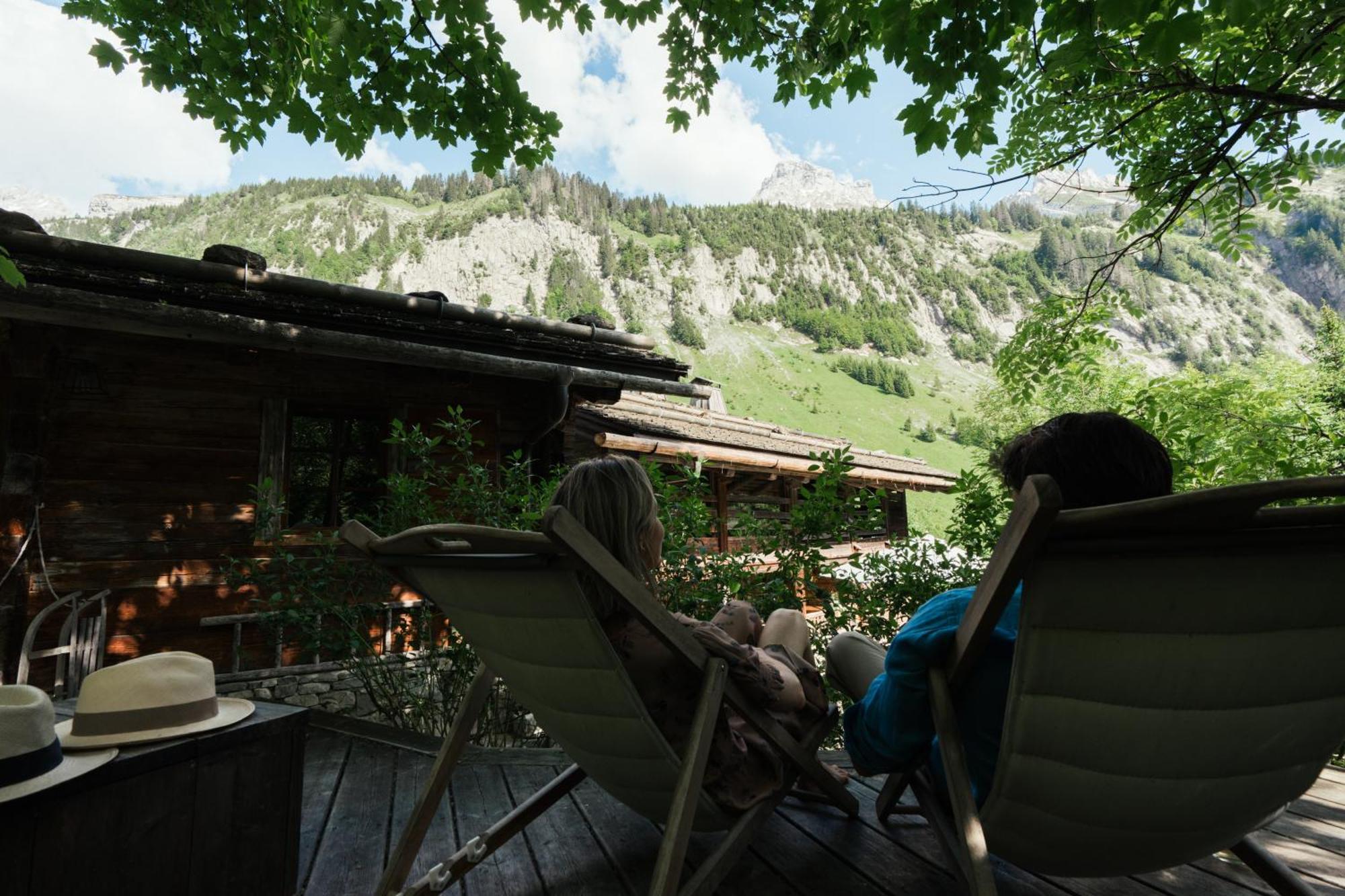 Chalet 1864 Le Grand-Bornand Exterior foto